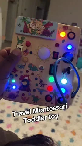 A post by @breecoolmom on TikTok caption: This Montessori toddler toy make the perfect travel toy #montessori #montessoritoddler #montessoritoys #toddlertoys #tiktokshopcreatorpicks 