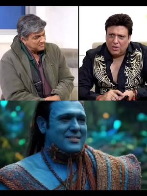 A post by @filmymantra on TikTok caption: Two Legends Discussing About Avatar Follow Filmymantra for more #govinda #mukeshrishi #filmymantra #foryou #trending #viral 