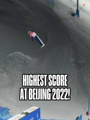A post by @olympics on TikTok caption: Christopher Lillis made history at #Beijing2022 with a massive score leading Team USA to GOLD! 🥇 #Olympics #Sports  #FisFreestyle #WinterSports @fis.freestyle