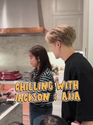 A post by @raffi_nagita on TikTok caption: Gantian Ajjahe @Cipung Abubu ajakin om @Jackson Wang 王嘉爾 잭슨 ke kamarnya Diajak main biar bonding ya sayy ❤️😇 Makasih ya om Jackson udah main sama Ajja ❤️