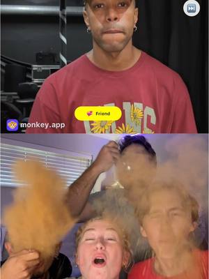 A post by @johnmarcvanwyk3 on TikTok caption: The guy at the end did not think it was funny🤣💀 #monkeycool  #BestFriends #johnmarcvanwyk 