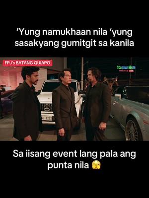 A post by @abscbn on TikTok caption: “Mataba na may pula ang buhok.” Naalala pa nga si Bulldog. #FPJsBatangQuiapo #Kapamilya #ABSCBN #FYP #JakeCuenca #CocoMartin #Tanggol 
