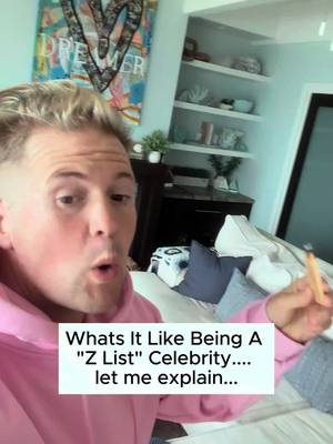 A post by @charlie on TikTok caption: I highly recommend being a z lister! Being almost famous is the sweet spot 🚀