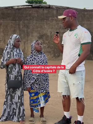 A post by @micro2rouen on TikTok caption: Qui connaît la capitale de la Côte d’Ivoire ?
