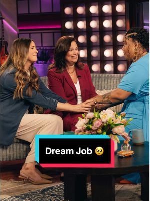 A post by @kellyclarksonshow on TikTok caption: Making dream JOBS come true! #PennsylvaniaWomenWork #dreamjob #womenempowerment