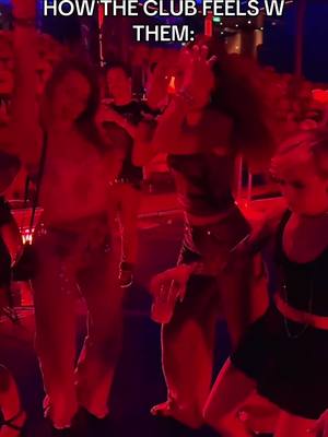 A post by @haileeandkendra on TikTok caption: Maiden mafia takes on the club 😈 