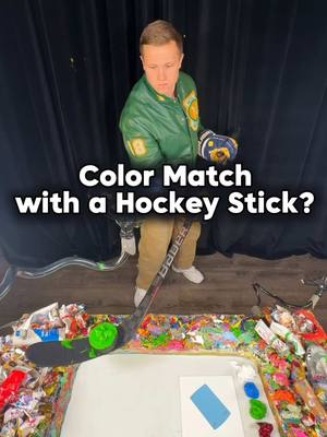 A post by @fritzdoesart on TikTok caption: Color Theory vs. Hockey Stick #hockey #colortheory 
