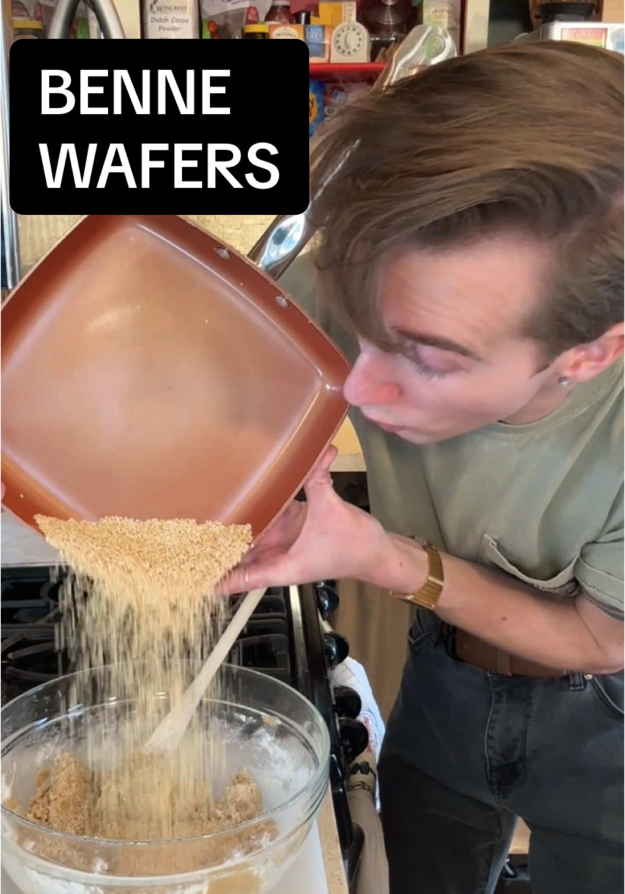 A post by @bdylanhollis on TikTok caption: I was told to investigate South Carolina #baking #vintage 