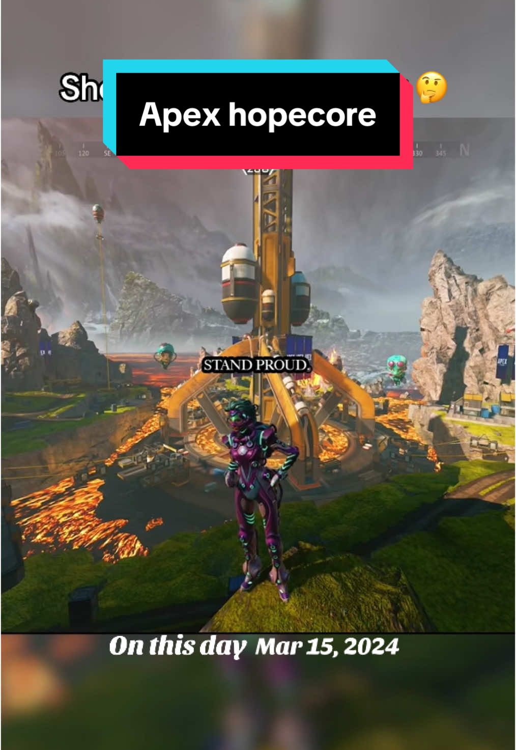 A post by @callmegriff.yt on TikTok caption: Do we bring back apex hopecore ?? #apexlegends #Gaming #callmegriff #onthisday 