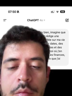 A post by @noholito on TikTok caption: ChatGPT me dit mon avenir 