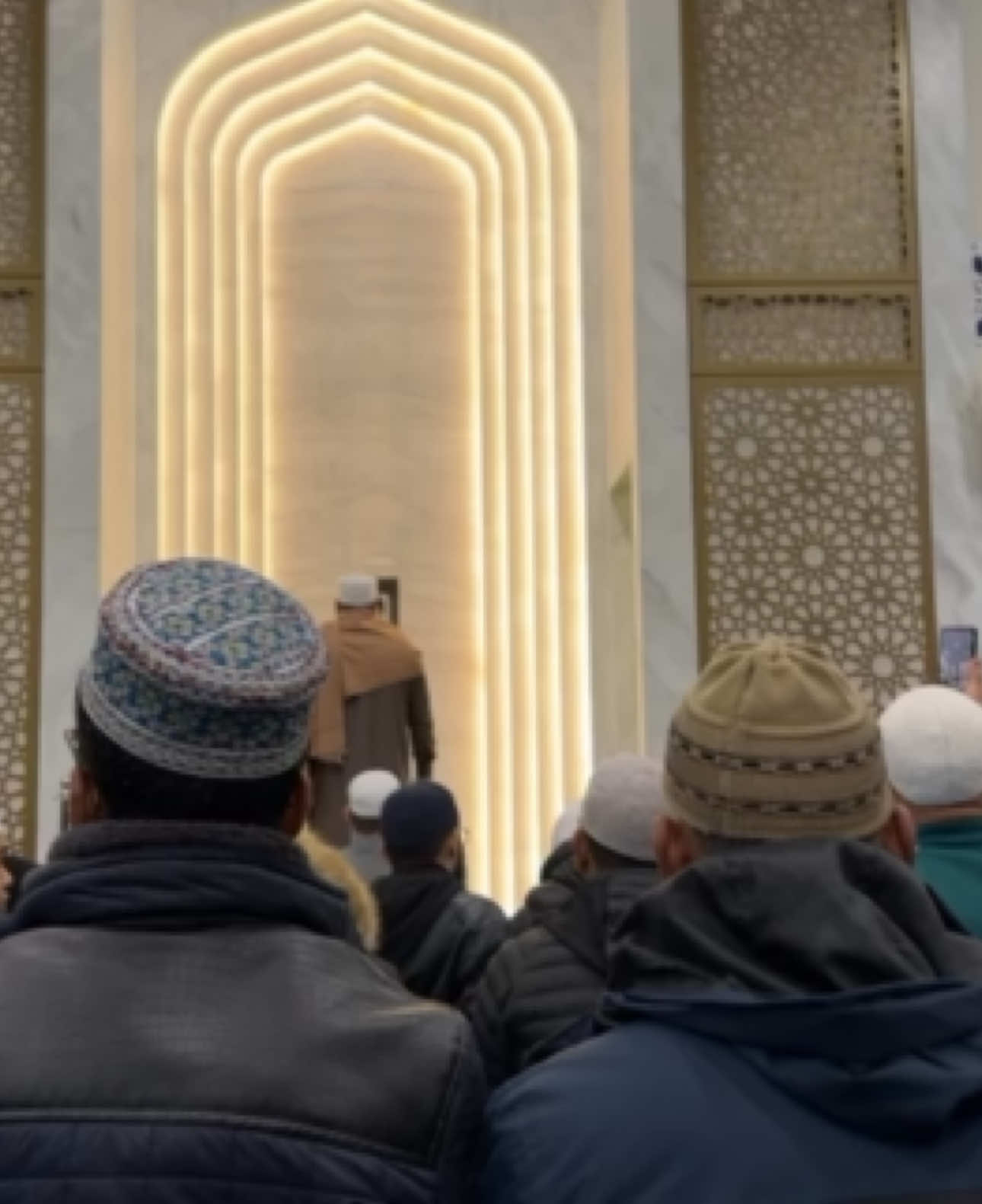 A post by @taz1518 on TikTok caption: East London mosque 