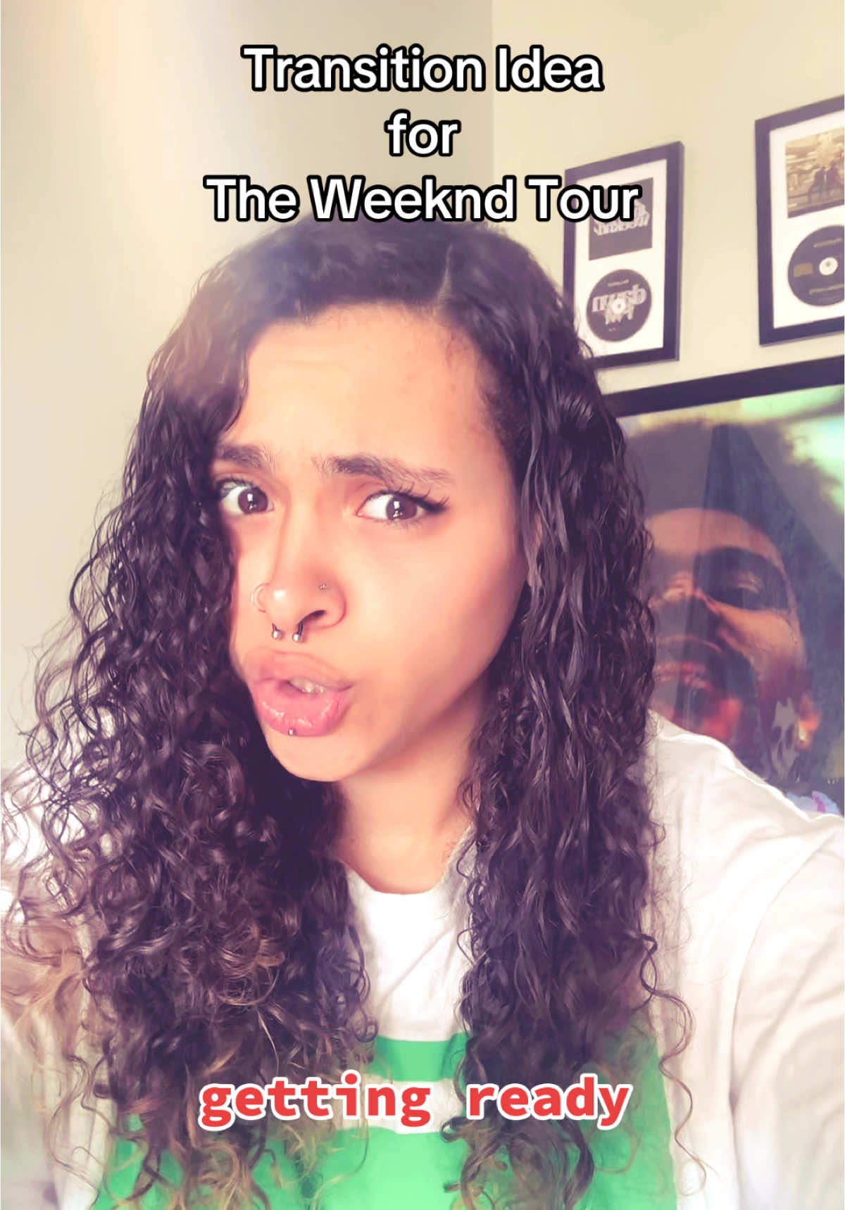 A post by @sassylox on TikTok caption: transition idea 🤭 #xotwod🖤 #theweeknd #afterhourstildawnstadiumtour #xotwodtok 