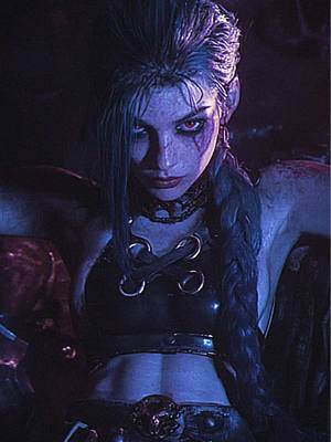 A post by @s1mplyzzzz on TikTok caption: Arcane if it was dark fantasy #liveaction #darkfantasy #retro #nostalgia #dreamcore #weirdcore #darkfantasyaesthetic #arcane 