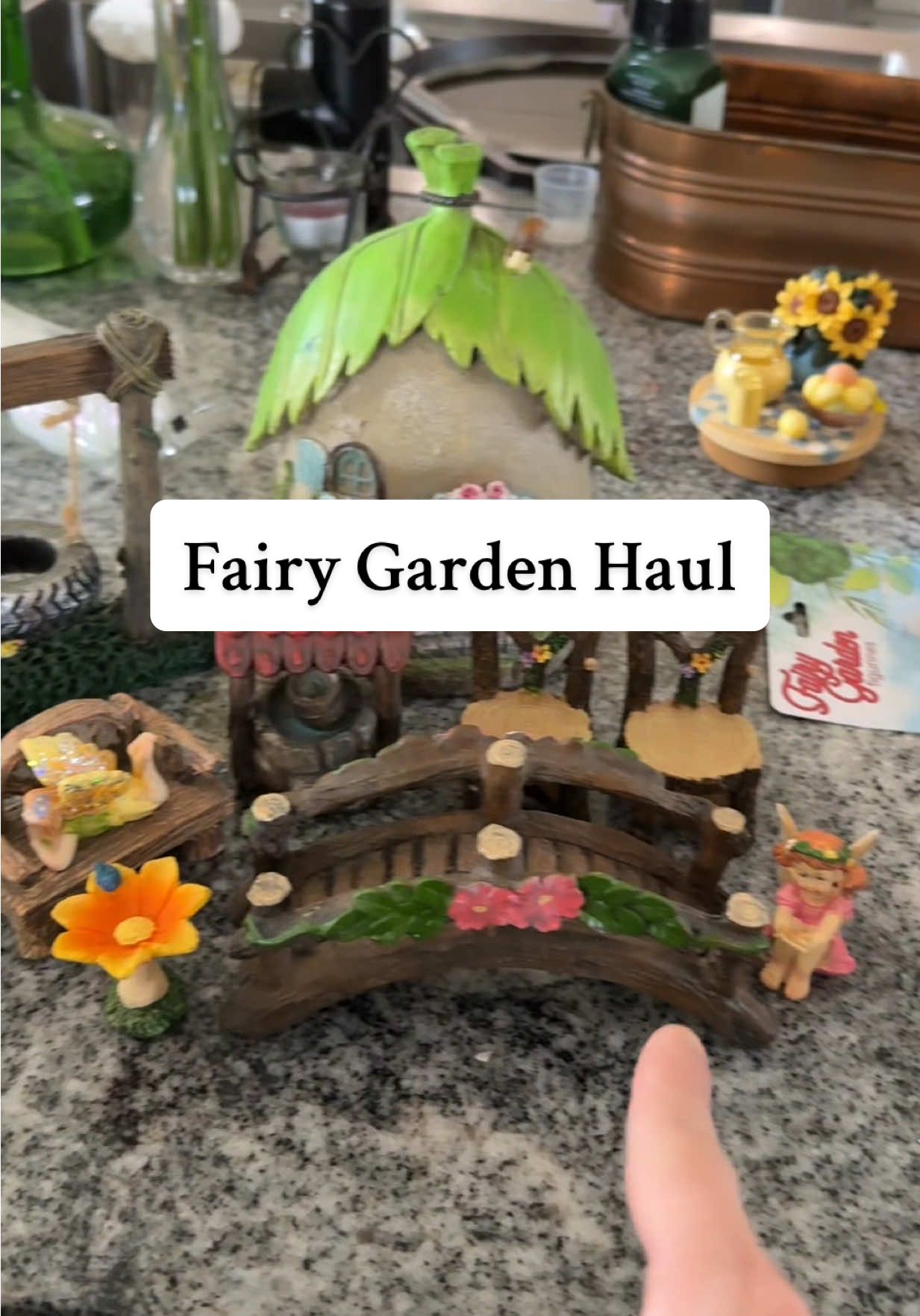 A post by @kaydee_kelly on TikTok caption: Starting a fairy garden 🧚🧚‍♀️🧚🏼‍♂️🪴 #fairygarden #gardening #kidsideas #kidsoutdoor #fairies #fairygardenhaul #haul #activities #mama #girlmom #weekend #springtime #comefairies 