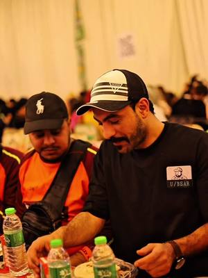 A post by @mo_selva on TikTok caption: اجمل افطار في الدنيا (مائدة الرحمن ) شكراً كابتن اسماعيل موسي❤️ أكثر الله من امثالك
