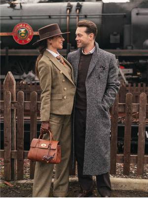 A post by @aligordon89 on TikTok caption: By order of the Millen-Gordons. #cheltenhamfestival wearing @Holland Cooper Clothing ad-pr  