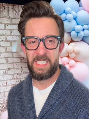 A post by @realadamrose on TikTok caption: a boy or a girl or a disaster? #genderreveal #react 