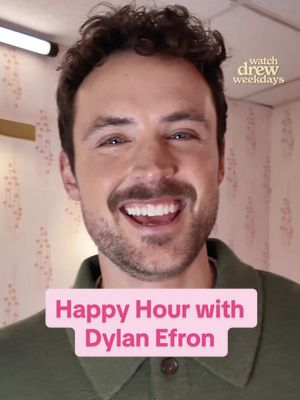 A post by @thedrewbarrymoreshow on TikTok caption: #TheTraitorsUS star @Dylan Efron reads nice comments about himself! 😁 #dylanefron 