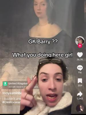 A post by @gkbarry on TikTok caption: #fyp pls girls 