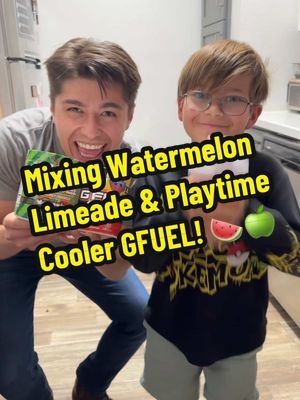 A post by @dannydorito23 on TikTok caption: Replying to @THE EDIT GOD What two flavors should we mix next?! @G FUEL Energy #gfuel #mix #family #tastetest 