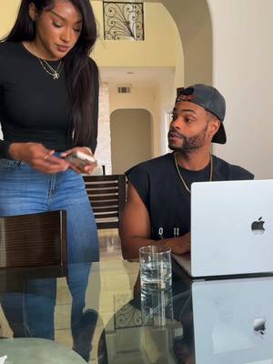 A post by @kingbach on TikTok caption: When you’re girl asks to use your phone @Vanessa Love 