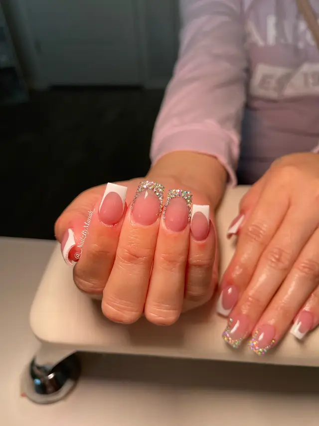 A post by @_nailzbymariah_ on TikTok caption: #nailzbymariah #goodyearnailtech #aznails #athomenailtech #fyp #explorepage #vbeautypure #beetlesgelpolish #kupatopcoat #nailsandblinks #nailsivedone #nailtrends #nailinspo #nailinspiration 