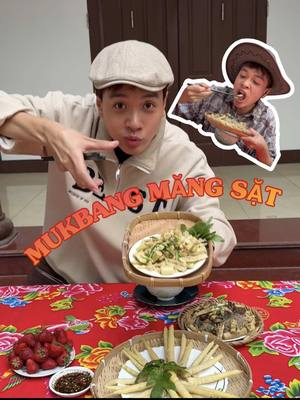 A post by @khaicakhia99 on TikTok caption: Lần đầu Mukbang Măng Sặt bị ng-ộ độ-c. Mọi người lưu ý ạ 🥲 #khaicakhia 