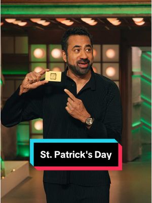 A post by @kellyclarksonshow on TikTok caption: Happy St. Patrick's Day from your gold card-carrying Irishman! ☘️ #stpatricksday #irish #ireland #kalpenn