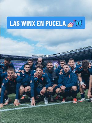 A post by @rccelta on TikTok caption: Respuesta a @Marco No podía faltar 💅🦋✨ #RCCelta #winx #winxclub #footballcelebrations #TikTokFootballAcademy #DeportesEnTikTok 