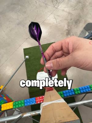 A post by @jakebsweet on TikTok caption: How many Layers of Tinfoil can STOP a Dart? 