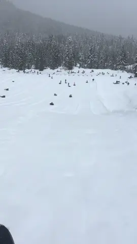 A post by @haleyeliza97 on TikTok caption: My son was disappointed we didn’t get much snow this year. So I brought him to the snow ❄️ 💙 #washingtonstate 