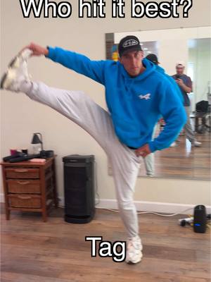 A post by @thewilliamsfam_ on TikTok caption: Who did it best tho? 🤣  dc @Stevedastoner 🔥