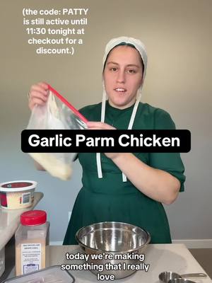 A post by @literallyjust_a_girl on TikTok caption: You can still get a discount at checkout with the promo code PATTY for my Amish cookbook ONLY available on my website ➡️
