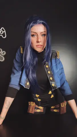 A post by @nickybrum_ on TikTok caption: Caitlyn Kiramman cosplay is finally out!!!  I have the full armor version, should I post it? 💙 I mean, where are the Arcane fans? lol  #Cosplay #caitlynarcane #caitlynkiramman #arcane #arcanecosplay #leagueoflegends 