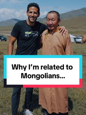 A post by @nasdaily on TikTok caption: Why I’m related to Mongolians… This is a crazy story that may just actually be true.