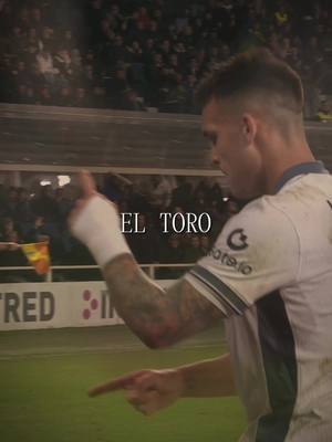 A post by @seriea on TikTok caption: EL TORO. AURA. ♉️ #edit #lautaromartinez #soccermoments #seriea #tiktokcalcio #tiktokfootball #aura 