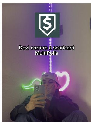 A post by @elenagianx on TikTok caption: Corri a scaricare l’app: ☀️ Apple: https://apps.apple.com/app/multipolls-surveys-for-money/id6448284927 o per Android https://play.google.com/store/apps/details?id=ai.bohemian.multipolls
