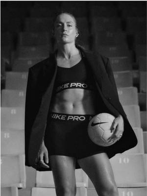 A post by @nike on TikTok caption: Queens don’t ask for permission. Nobody rules the pitch like @Alexia Putellas. #Nike