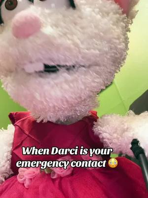 A post by @itsdarcilynne on TikTok caption: I swear petunia does love me….😅