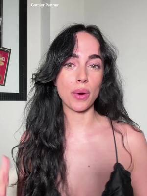 A post by @georgasisbored on TikTok caption: Anti humidity anti frizz, just how I like it with @garnierusa Sleek & Stay Serum ✨ #garnierpartner #garnierhaircare #garniersleek #ad 