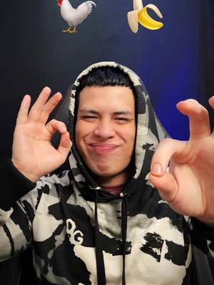 A post by @spencerx on TikTok caption: chicken banana beatbox 🗣️🐔🍌
