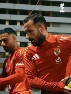 A post by @alahly on TikTok caption: Non-stop work 💪