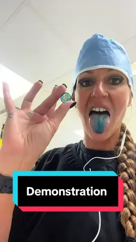 A post by @mortuivivosdocent127 on TikTok caption: Probably the strangest thing I’ve done for you guys to date 😂 Kids under the age of 6 are at the highest risk for ingesting small batteries. This is a demonstration of the safeties that have been put in place to prevent kids from swallowing them and to notify the parent that they need to look for the battery. If you cannot find the battery it’s plausible that they did ingest it and need immediate medical attention. Hopefully you look at the packaging to ensure you get the brand that has the bitterness and dye added to protect your kiddos. #safety #safetyfirst #kidstiktok #autopsytech #paramedic #tips #learning #LearnOnTikTok #fyp #foryoupage 
