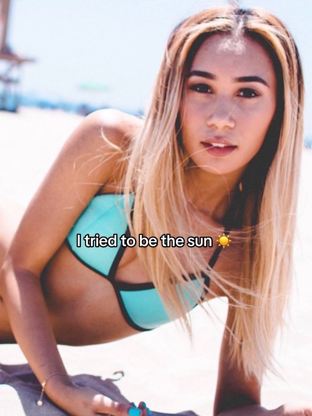 A post by @mylifeaseva on TikTok caption: Swapped my hair color for my eyebrow color 🙂😂 everyone hates the bleach brows but i think they eat lowkey… #mylifeaseva 