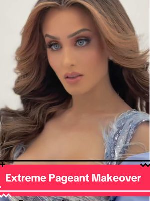 A post by @miadio on TikTok caption: From the sun, to the moon, to the UNIVERSE? Here is how I got an extreme pageant makeover in less than 48 hours! Flowers to this amazing team Photography: @Michel Melian  Makeup & Hair: @Eugenio_Rodriguez  Clothing: @OTAYMA ZERPA  Stylist: @Paola Cappa  #missuniverse #missuniversecuba #pageant #vlog