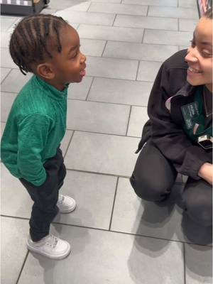 A post by @raisingzion1 on TikTok caption: Shopping gone right then wrong🤦🏾‍♂️ #toddlertok #toddler #cutetoddler #cute #football #footballtraining #funnytoddler #funnytoddlervideos #funny #funnyvideos #broski