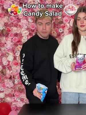 A post by @austinsprinz on TikTok caption: Making A Candy Salad