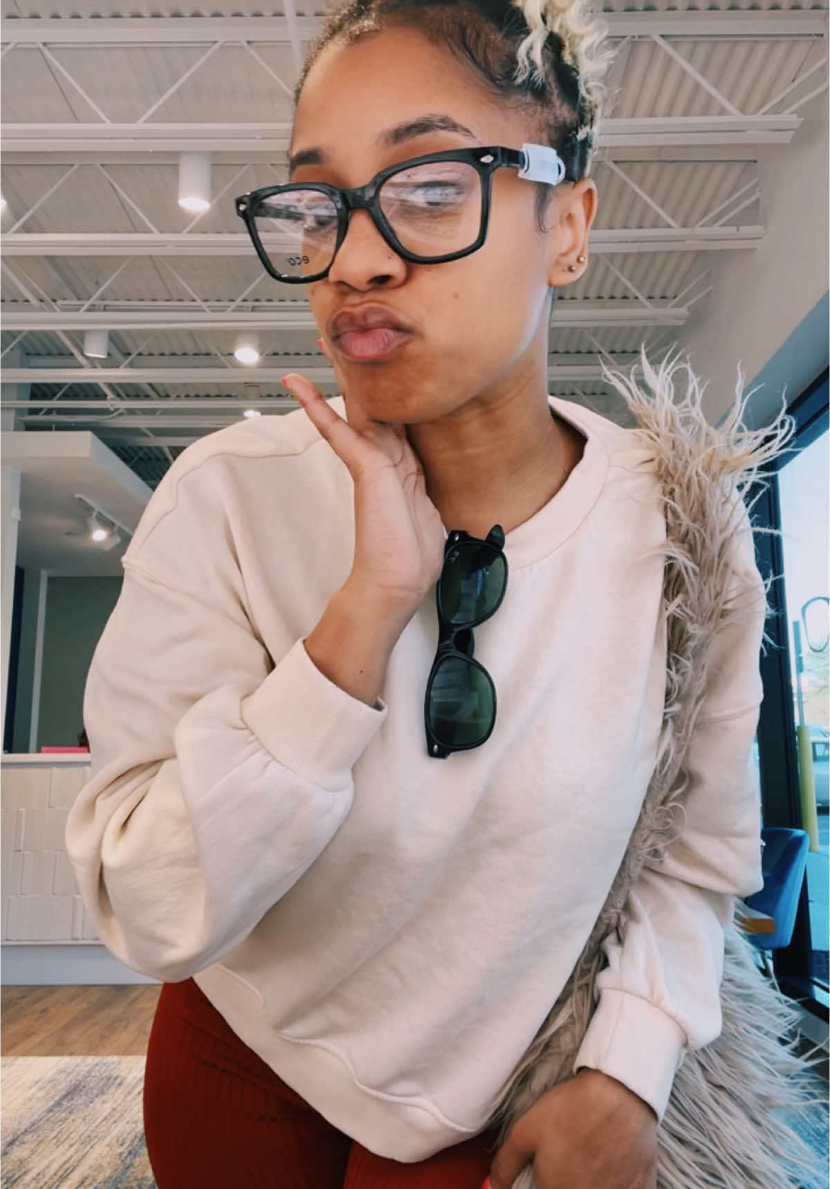 A post by @whatsnextzarr on TikTok caption: Help me pick a pair #glassesgurlsss #glasses #zeelool #foryoupage 