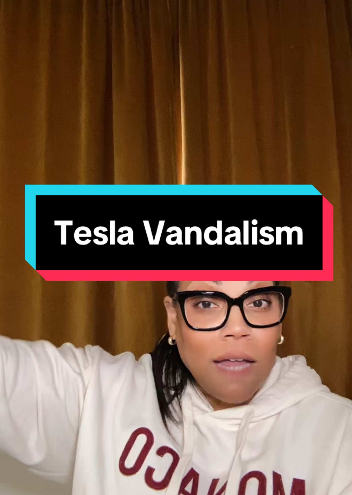 A post by @be.a.free.thinker on TikTok caption: Tesla Owners Being Doxed? #tesla #elonmusk #doge #teslatok 