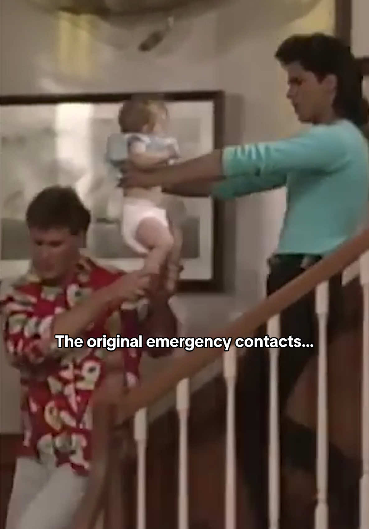 A post by @johnstamos on TikTok caption: Go tell your uncles you love them today. xJS